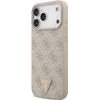 Guess Etui Leather 4G Triangle Strass Magsafe Do Iphone 18 Pro Max / 17 Pro Max Rozowy - (GUHMP18XP4TDPP)