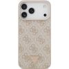 Guess Etui Leather 4G Triangle Strass Magsafe Do Iphone 18 Pro Max / 17 Pro Max Rozowy - (GUHMP18XP4TDPP)