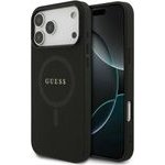 Guess Etui Saffiano Classic Logo Magsafe Do Iphone 18 Pro Max / 17 Pro Max Czarny - (GUHMP18XPSAHMCK)
