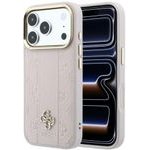 Guess Etui Stripe Peony 4G Logo Magsafe Do Iphone 18 Pro Max/ 17 Pro Max Rozowy - (GUHMP18X6PGSU4EP)