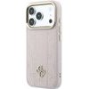 Guess Etui Stripe Peony 4G Logo Magsafe Do Iphone 18 Pro Max/ 17 Pro Max Rozowy - (GUHMP18X6PGSU4EP)