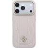 Guess Etui Stripe Peony 4G Logo Magsafe Do Iphone 18 Pro Max/ 17 Pro Max Rozowy - (GUHMP18X6PGSU4EP)