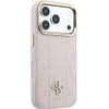 Guess Etui Stripe Peony 4G Logo Magsafe Do Iphone 18 Pro Max/ 17 Pro Max Rozowy - (GUHMP18X6PGSU4EP)