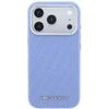 Karl Lagerfeld Case Grained Allover Logo Metal Elongated For Iphone 18 Pro Max/17 Pro Max Blue - (KLHMP18XPSKLFOFB)