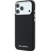 Karl Lagerfeld Case Grained Elongated Logo Magsafe For Iphone 18 Pro / 17 Pro Black - (KLHMP18LPSWGKLK)