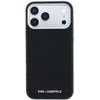 Karl Lagerfeld Case Grained Elongated Logo Magsafe For Iphone 18 Pro / 17 Pro Black - (KLHMP18LPSWGKLK)