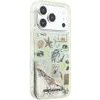 Karl Lagerfeld Case Liquid Glitter Beach & Sand For Iphone 18 Pro / Iphone 17 Pro Beige - (KLHCP18L6LCSPCE)