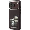 Karl Lagerfeld Case Smooth Karl&Choupette Bodies Sketch Magsafe For Iphone 18 Pro / 17 Pro Burgundy - (KLHMP18L6PWKCIDR)
