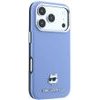Karl Lagerfeld Etui Grained Choupette Head Metal Magsafe Do Iphone 18 Pro Max / 17 Pro Max Jasnoniebieski - (KLHMP18X6PSCHLB)