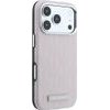 Karl Lagerfeld Etui Grained Mono Resin Logo Magsafe Do Iphone 18 Pro / 17 Pro Rozowy - (KLHMP18L6PWKLMHP)