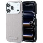 Karl Lagerfeld Etui Grained Mono Resin Logo Magsafe Do Iphone 18 Pro Max / 17 Pro Max Rozowy - (KLHMP18X6PWKLMHP)