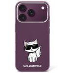 Karl Lagerfeld Etui Iml Choupette Body Sketch Print Magsafe Do Iphone 18 Pro / 17 Pro Burgundowy - (KLHMP18L6HCIKDR)