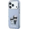Karl Lagerfeld Etui Iml Karl&Choupette Bodies Sketch Print Magsafe Do Iphone 18 Pro / 17 Pro Jasno Niebieski - (KLHMP18L6HKCIDB)