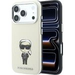 Karl Lagerfeld Etui Smooth Ikonik Sketch Magsafe Do Iphone 18 Pro / 17 Pro Bezowy - (KLHMP18L6PWKIKDE)