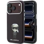 Karl Lagerfeld Etui Smooth Ikonik Sketch Magsafe Do Iphone 18 Pro Max / 17 Pro Max Burgundowy - (KLHMP18X6PWKIKDR)