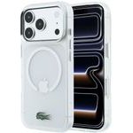 LACOSTE Etui Iml Frosted Laquer Logo Magsafe Do Iphone 18 Pro Max / 17 Pro Max Przezroczysty - (LCHMP18X6UFRLAH)