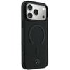 MERCEDES Case Leather 3D Magsafe For Iphone 18 Pro / 17 Pro Black - (MEHMP18L25PEMMOK)