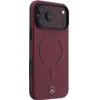 MERCEDES Etui Leather 3D Magsafe Do Iphone 18 Pro / 17 Pro Burgundowy - (MEHMP18L25PEMMOR)