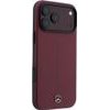 MERCEDES Etui Leather Semi Wrap Iconic Line Magsafe Do Iphone 18 Pro Max / 17 Pro Max Burgundowy - (MEHMP18X25PFWSTR)