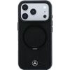 MERCEDES Etui Leather With Ring Stand Magsafe Do Iphone 18 Pro Max / 17 Pro Max / 17 Pro Max Czarny - (MEHMP18X25PRSMOK)