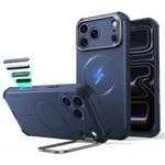 ESR Cyber Tough Kickstand Magsafe Iphone 17 Pro Max / 18 Pro Max BLUE
