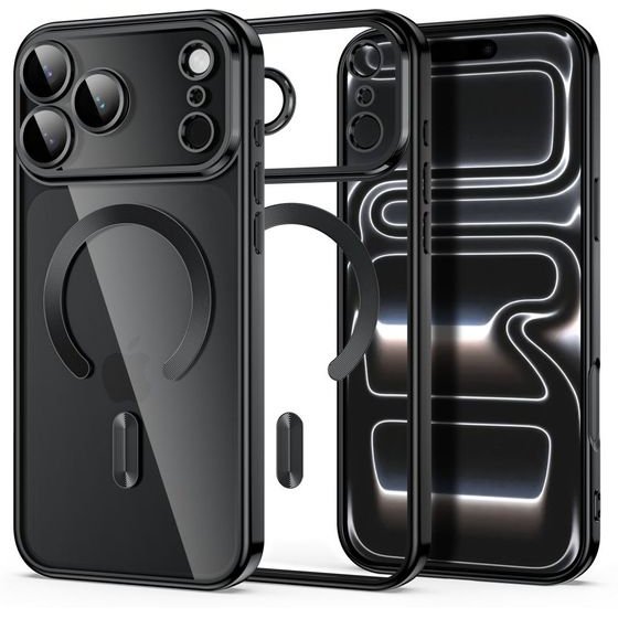 Tech-Protect Magflex Magsafe Iphone 17 Pro / 18 Pro Shiny BLACK