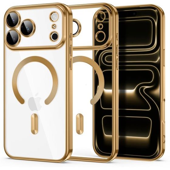 Tech-Protect Magflex Magsafe Iphone 17 Pro / 18 Pro Shiny GOLD