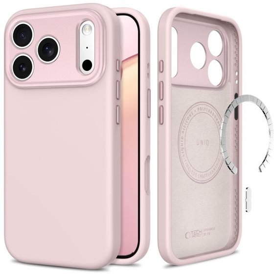 Tech-Protect Uniq Magsafe Cc Iphone 17 Pro Max / 18 Pro Max Soft PINK