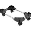 Orico CPB4 Adjustable Computer Stand With Wheels - Black -CPB4-BK-BP-Hu - (ORICO-CPB4-BK-BP-HU)