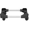 Orico CPB4 Adjustable Computer Stand With Wheels - Black -CPB4-BK-BP-Hu - (ORICO-CPB4-BK-BP-HU)