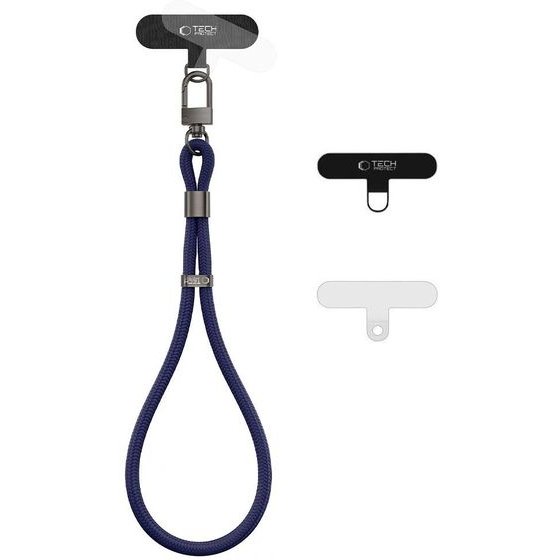 Tech-Protect C11S Rope Wrist Strap For Phone - Navy Blue - (30805-0)