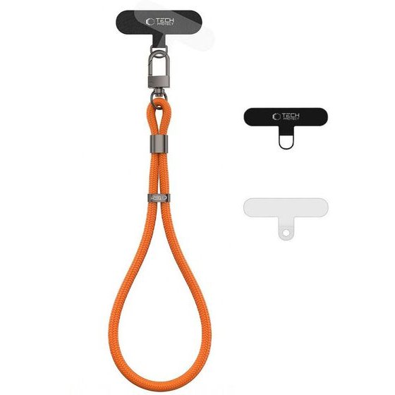 Tech-Protect C11S Rope Wrist Strap For Phone - Orange - (30800-0)