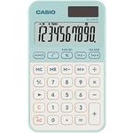 Casio Calculator green, 10-digit, Dual Charging - (Sl 310 Yc LG)