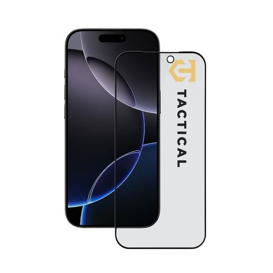 Tactical Glass Shield Privacy Stealth 5D For Apple Iphone 18 Pro Black - (57983131123)