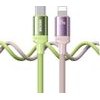 WK ������� �������� WDC-C19 USB-C To Lightning Pd 35W 1.2m ���-������� - (WDC-C19 Pink-Green)
