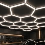 GloboStar Hexon �������� ������������� Diy ��������� ������ Led 18W 2250lm 120� Ac 220-240V IP20 ������ ����� 4000K - Sanan Smd Chip - ����� - �117.5 X �2 X �3.5cm - 3 ������ ������� - (GLB-101-0089)