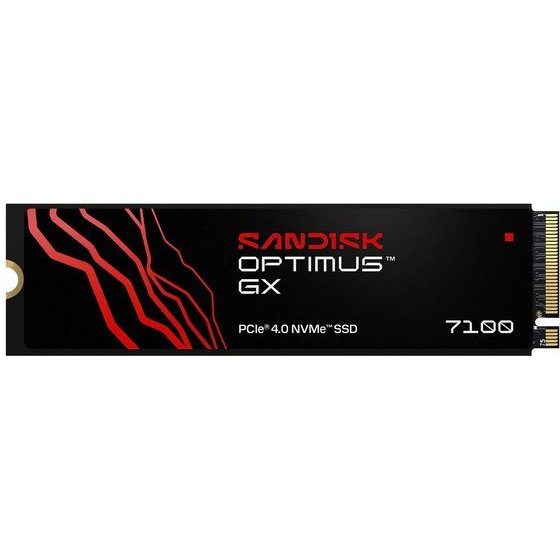 Sandisk Optimus Gx 7100 1 Tb M.2 Pci Express 4.0 Nvme Tlc 3D Nand - (SDSP71100TAN-000E0)
