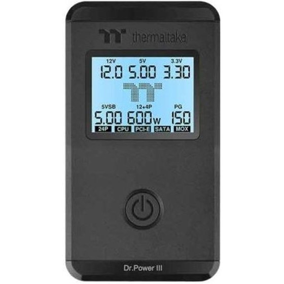 Thermaltake Dr. Power Iii Power Supply Tester Black - (AC-069-OO1NAN-A1)