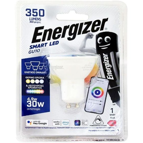 Energizer Smart ��������� Led GU10 5W - (S18524)