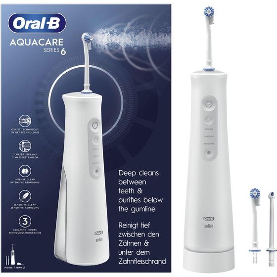 Oral-B Oral Irrigator Aquacare 6 / White - (4210201436294)