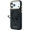 Guess Pu 4G Ring Stand Magsafe Case For Iphone 18 Pro Max Black - (GUHMP18X6PS4RSCLK)