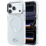 LACOSTE Iml Frosted Petit Pique Metal Logo Magsafe Case For Iphone 18 Pro Max Transparent - (LCHMP18X6UFRTH)
