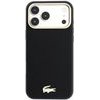 LACOSTE Pu Leather Champs Elysees Gold Logo Magsafe Case For Iphone 18 Pro Black - (LCHMP18L6PSWCEK)