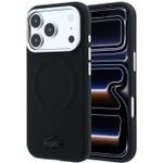 LACOSTE Pvc Petit Pique Semi Wrap Embossed Magsafe Case For Iphone 18 Pro Max Black - (LCHMP18X6PSWPTOK)
