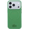 LACOSTE Pvc Petit Pique Semi Wrap Embossed Magsafe Case For Iphone 18 Pro Max Estragon - (LCHMP18X6PSWPTON)
