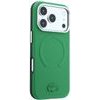 LACOSTE Pvc Petit Pique Semi Wrap Embossed Magsafe Case For Iphone 18 Pro Max Estragon - (LCHMP18X6PSWPTON)