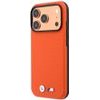 BMW Case M Quadrille Kevlar Metal Logo Magsafe For Iphone 18 Pro Orange - (BMHMP18L25SWPUKEO)