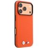 BMW Case M Quadrille Kevlar Metal Logo Magsafe For Iphone 18 Pro Orange - (BMHMP18L25SWPUKEO)