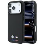 BMW Case M Quadrille Kevlar Tricolor & Metal Logo Magsafe For Iphone 18 Pro Max Black - (BMHMP18X25PUKTBOK)