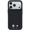 BMW Case M Quadrille Kevlar Tricolor & Metal Logo Magsafe For Iphone 18 Pro Max Black - (BMHMP18X25PUKTBOK)